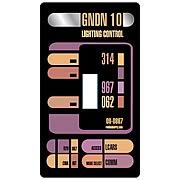 Star Trek LCARS Light Switch Cover